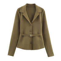 Khaki (mit Gürtel)