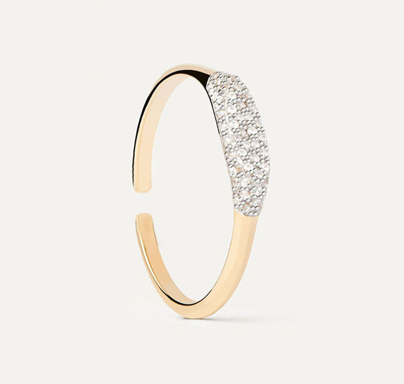 925 Sterling Silver Geometrische Offene Ringe 925 Sterling Silver Ringe | Shop Nory