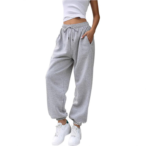 Damen nan lässige Jogginghose mit hohem Bund elastischen Knöchelabschlüssen und weichem Fleecefutter Shop Nory