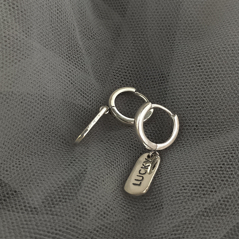Damen Ohrringe mit Glücksanhänger Shop Nory