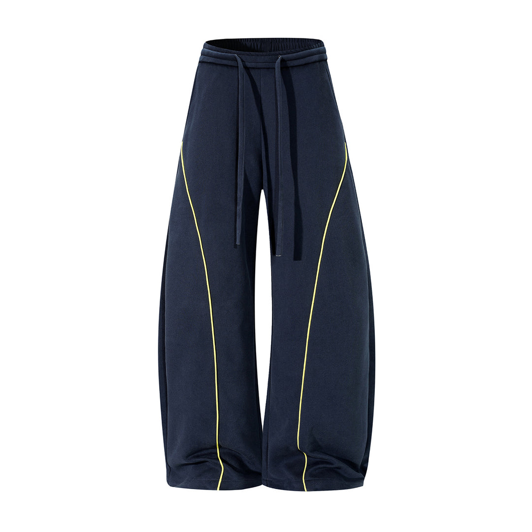 Herren Bequeme Sport-Jogginghose mit elastischem Bund und Kontraststreifen Shop Nory