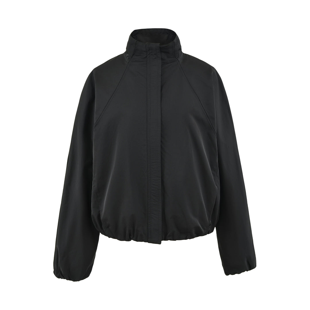 Damen Leichte Regen- und Windjacke mit Stehkragen, verdecktem Reißverschluss und elastischem Saum Shop Nory