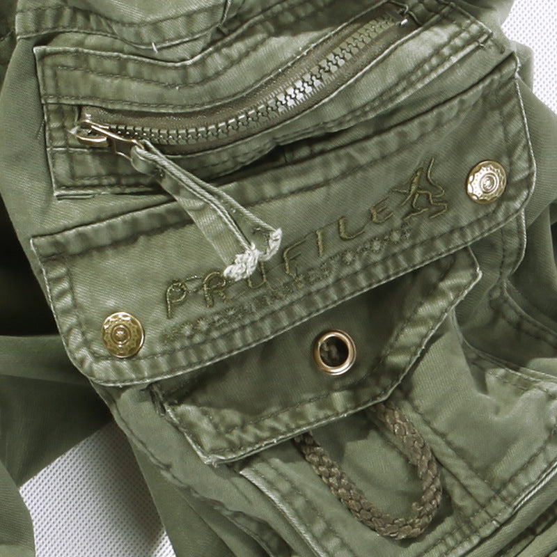 Herren Robuste Cargo-Arbeitshose mit Mehrfach‑Taschen, Kniefalten und Relaxed‑Fit Shop Nory