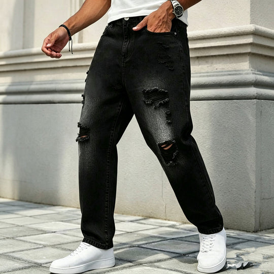 Herren Modische Destroyed Jeans Shop Nory