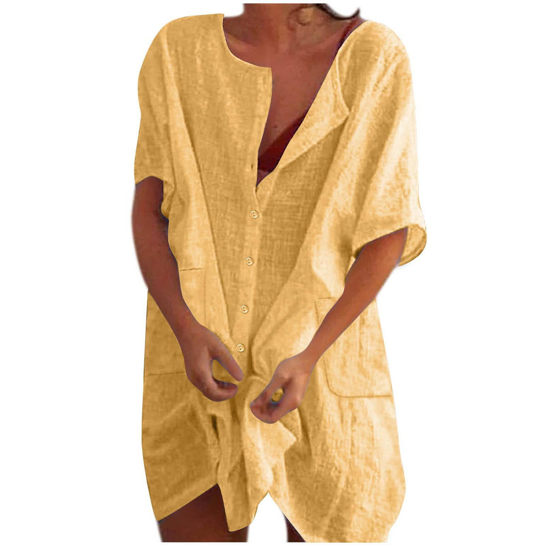 Damen lässiges Strandkleid