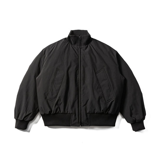 Herren Boxy wattierter Kurzblouson mit Rippenkragen und ergonomischen Eingrifftaschen Shop Nory
