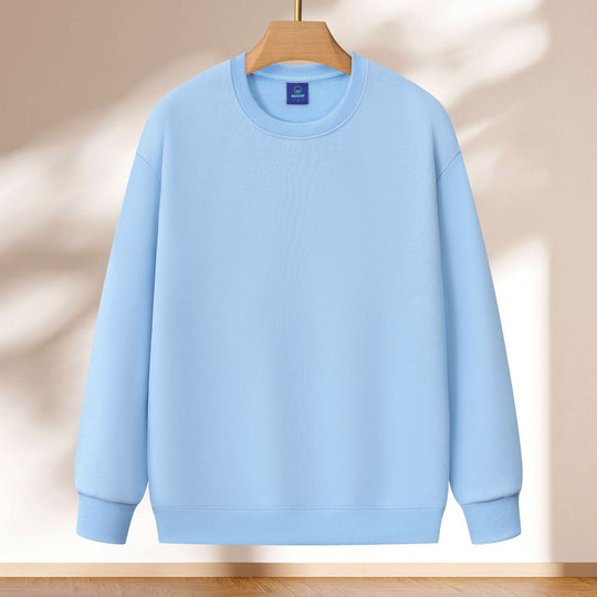 Damen lässiges Sweatshirt mit breiten Schultern und weichem Innenfutter