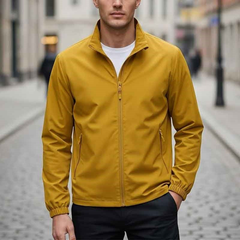 Herren Atmungsaktive Übergangsjacke mit praktischem Stehkragen Shop Nory