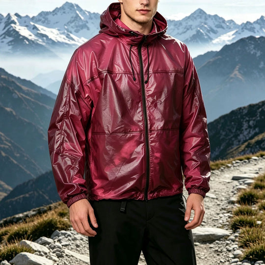 Herren Leichte und Atmungsaktive Funktionsjacke