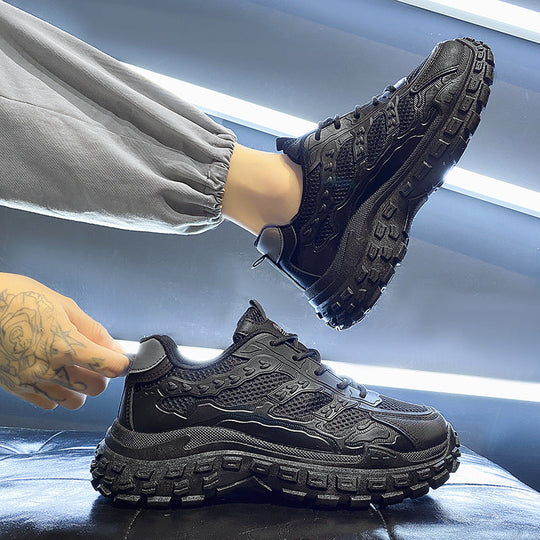Damen Atmungsaktive Sportschuhe mit stoßdämpfender Sohle und ausgeprägtem Profil