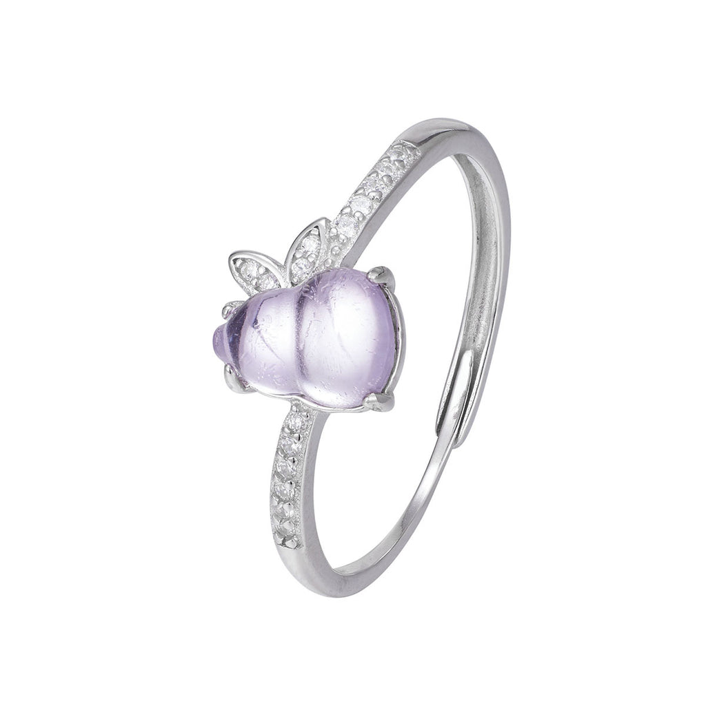 Damen Ring mit kunstvollem Blumenmuster und funkelnden Zirkonia Shop Nory