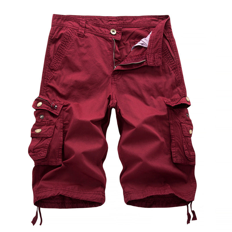 Herren Multi-Taschen Cargo-Shorts