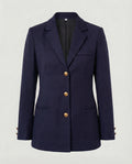 Damen elegante Blazerjacke mit goldenen Knöpfen