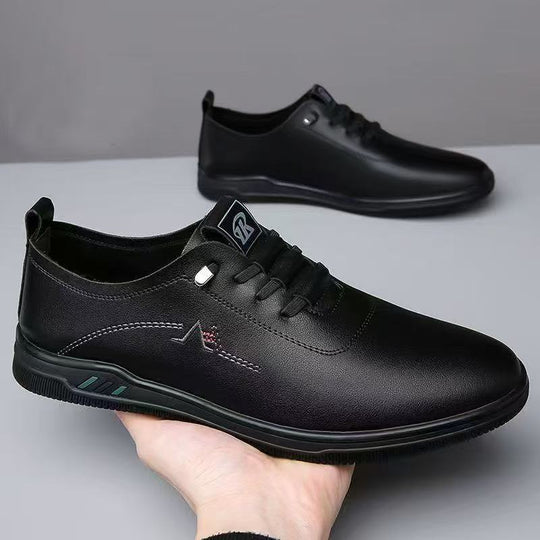 Herren Eleganter leichter Schnür-Casualschuh mit Lederoptik Shop Nory