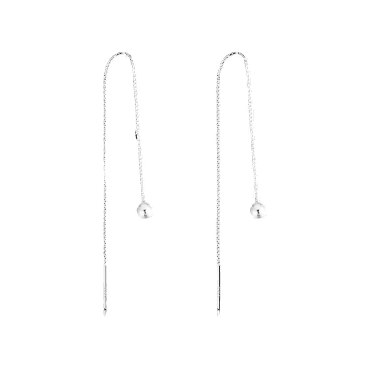 Damen Ohrringe mit eleganten langen und kurzen Hängern Shop Nory