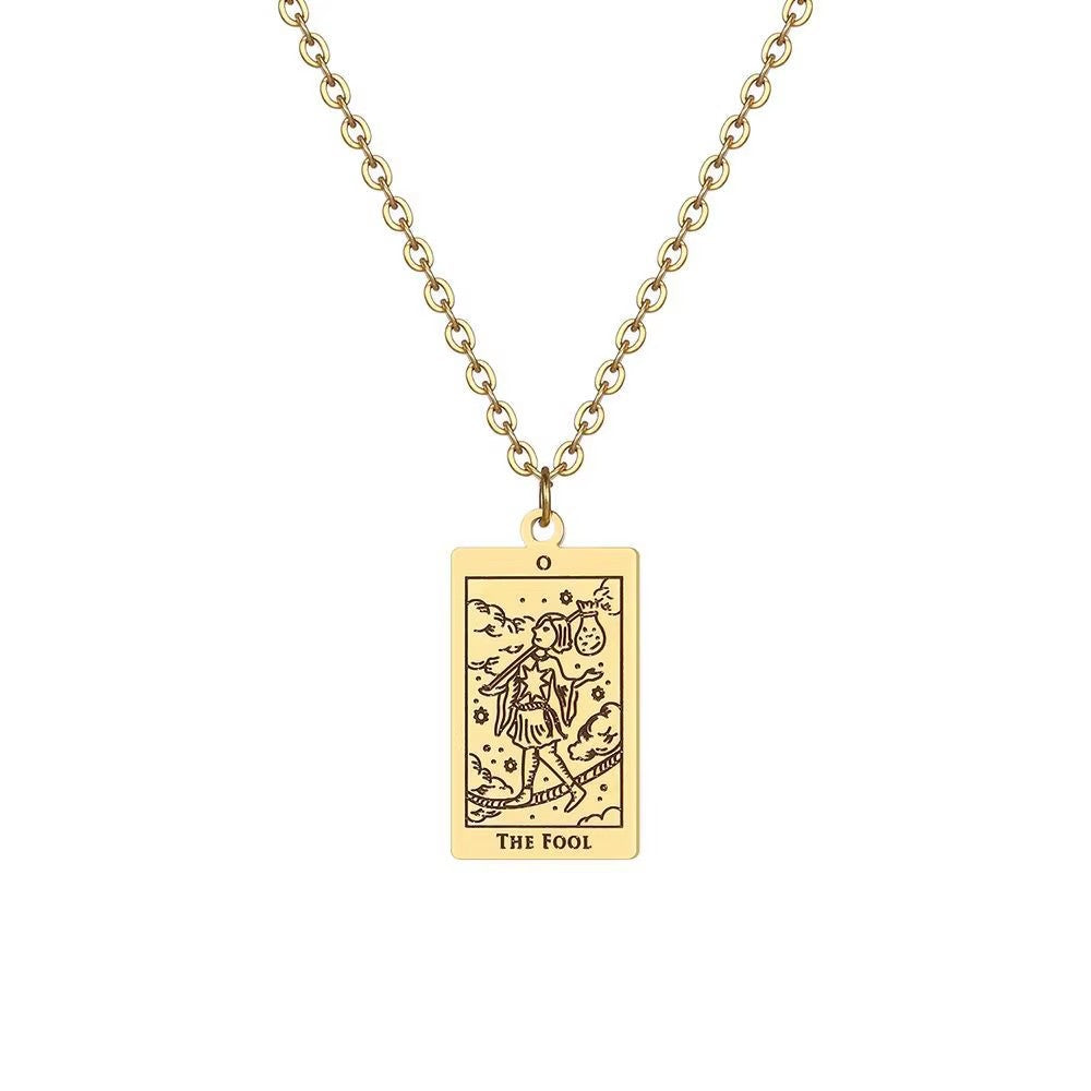 Damen Anhänger mit einzigartigem Tarot-Motiv Shop Nory