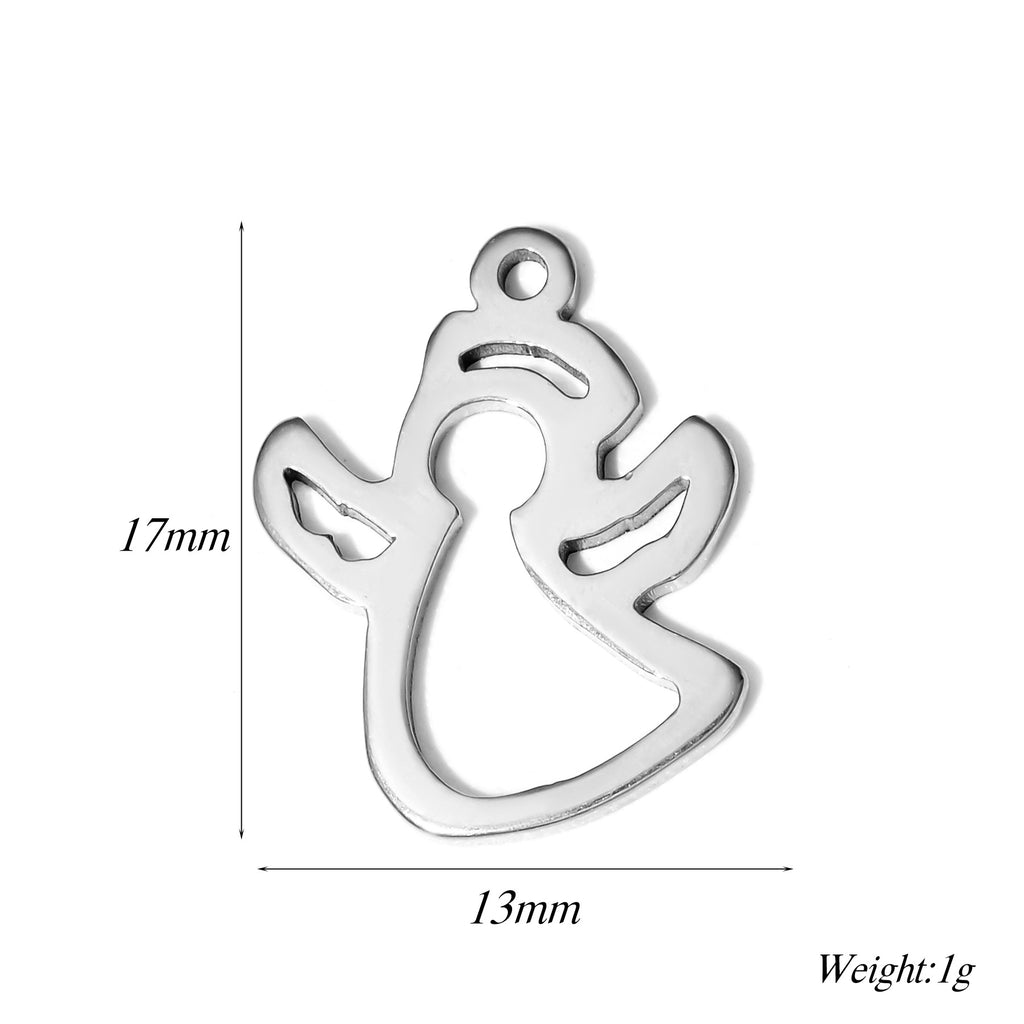 Damen Schmuckanhänger in herzförmigem Design aus Metall Shop Nory