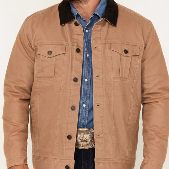 Herren Robuste Denimjacke