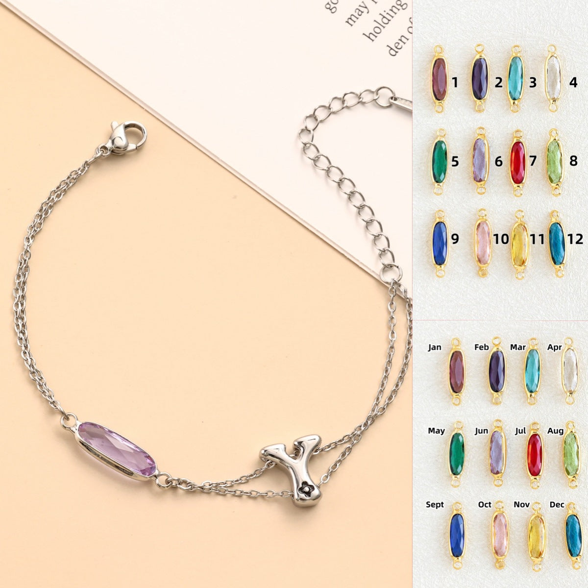 Damen Armbanduhr mit facettiertem Kristall und eleganter Schließe Shop Nory