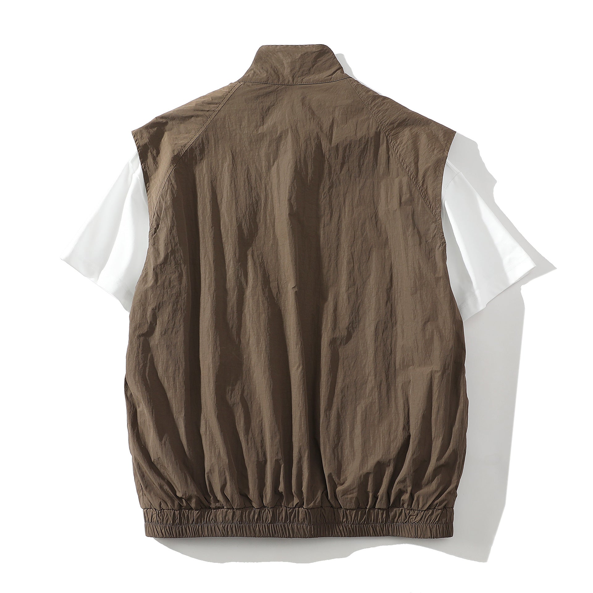 Herren trendige ärmellose Jacke mit modernem Design
