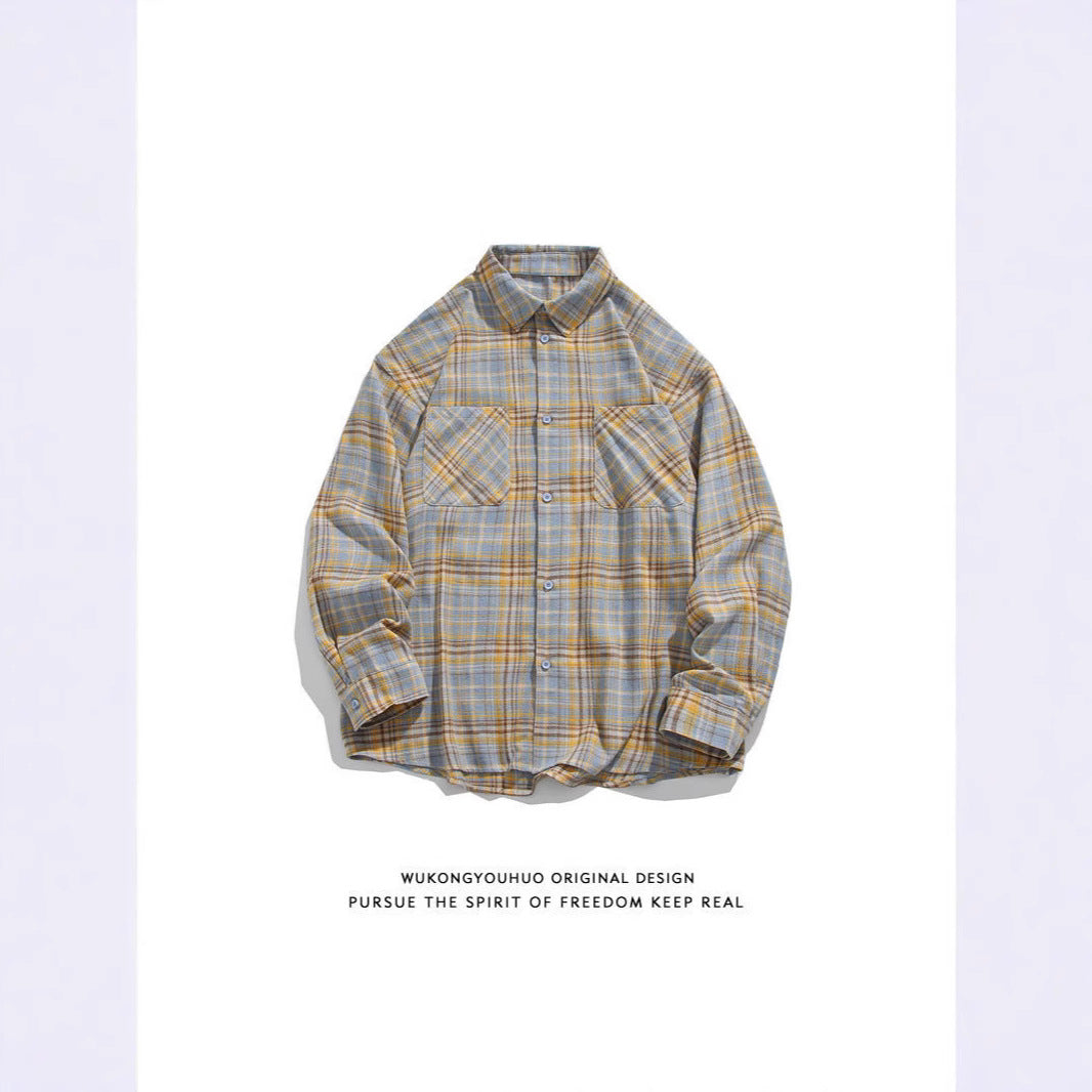 Herren Flanell-Hemd mit Karomuster Shop Nory