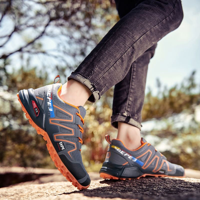 Damen Trail-Laufschuhe mit stoßdämpfender Sohle und atmungsaktivem Obermaterial Shopnory