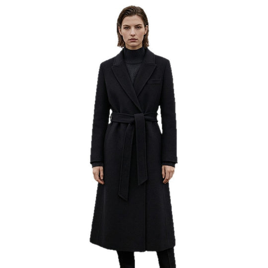 Damen Stilvoller Wickelmantel Shop Nory