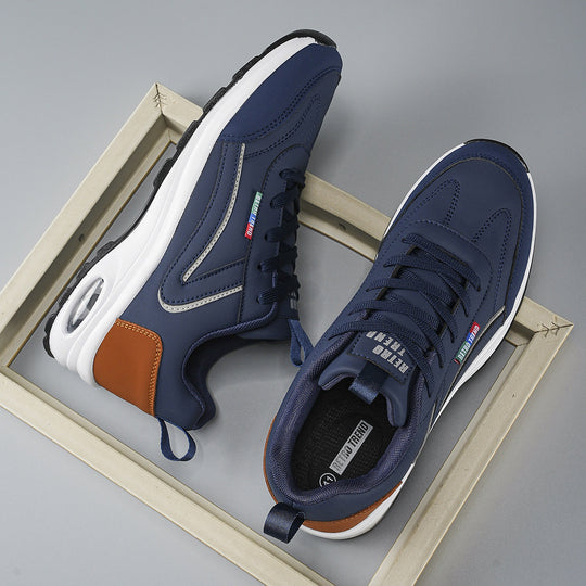 Herren atmungsaktive Freizeit-Plateau-Sneaker mit Luftkammersohle und gepolstertem Komfortfußbett Shop Nory