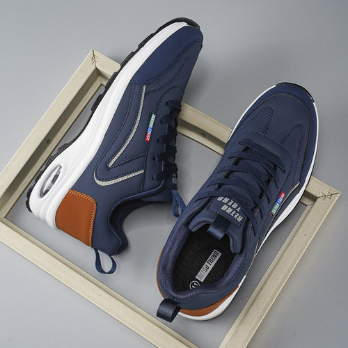Herren atmungsaktive Freizeit-Plateau-Sneaker mit Luftkammersohle und gepolstertem Komfortfußbett Shop Nory
