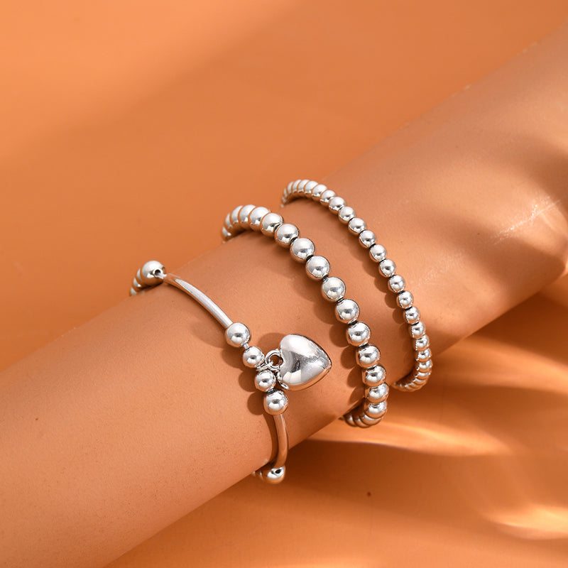 Herz Perlenarmband | Shop Nory