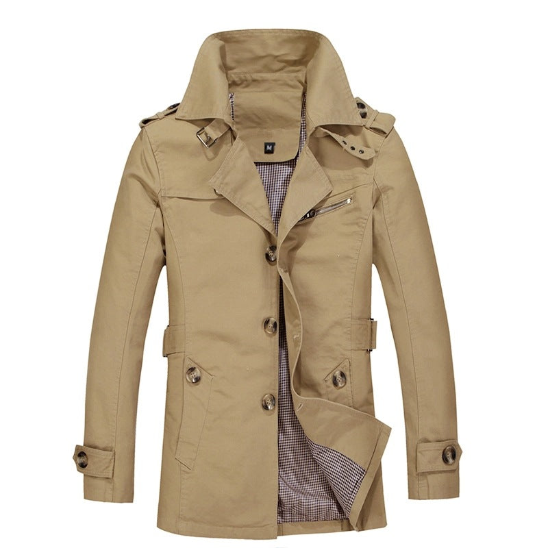 Herren Elegante Übergangsjacke mit praktischem Stehkragen Shop Nory