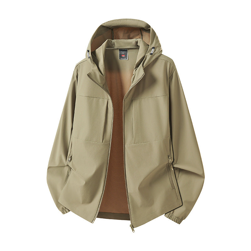 Damen Wetterfeste Outdoorjacke mit Kapuze Shop Nory