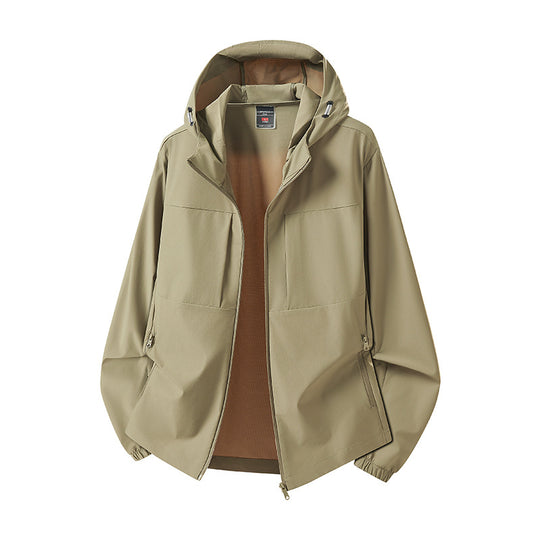 Damen Wetterfeste Outdoorjacke mit Kapuze Shop Nory