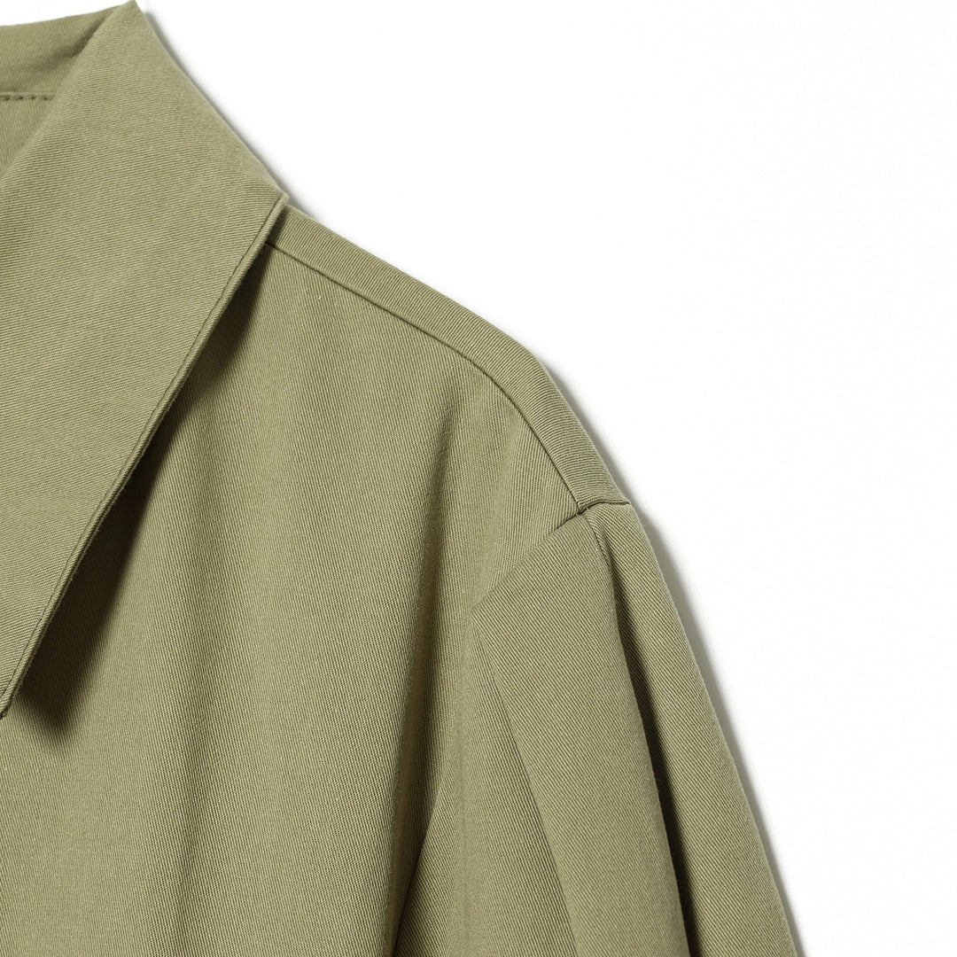 Damen Gekürzte Boxy-Utility-Jacke mit Kellerfalten und Pattentaschen Shop Nory