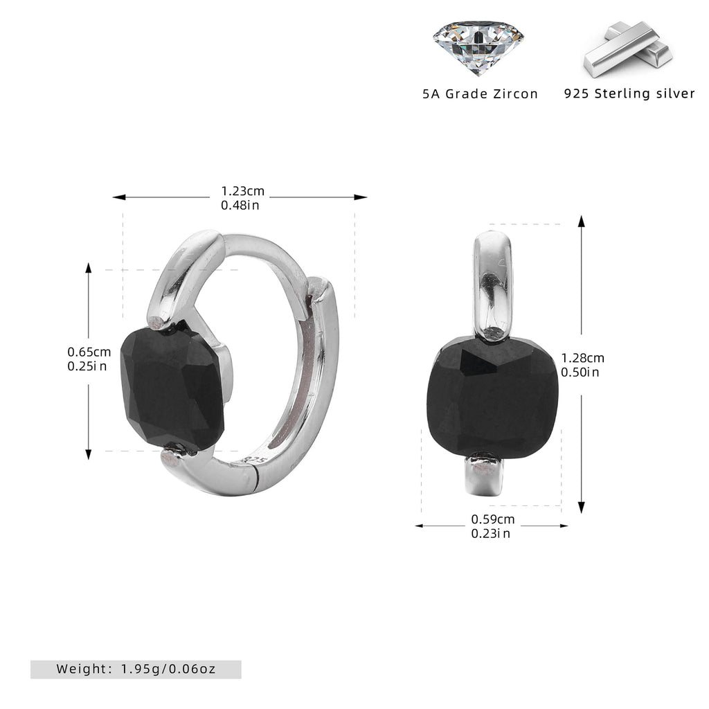 Damen Ohrhänger mit funkelndem Zirkon und hochwertigem 925 Sterling Silber Shop Nory 1782843558
