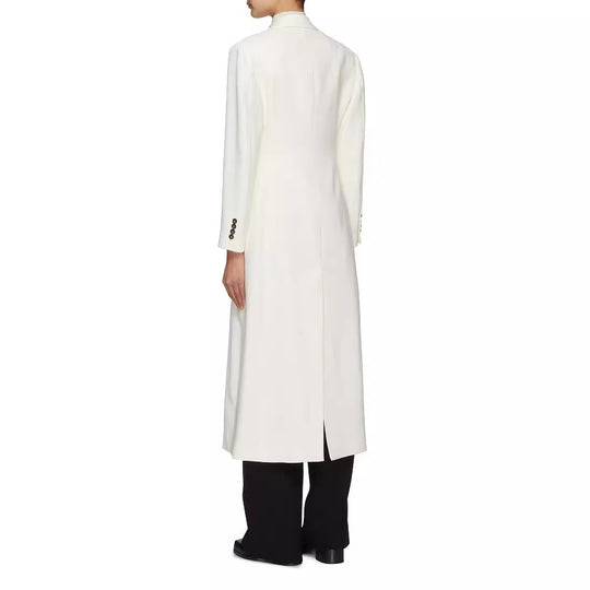 Damen Bodenlanger Schnittblazer-Mantel mit strukturierter Tailoring‑Silhouette Shop Nory