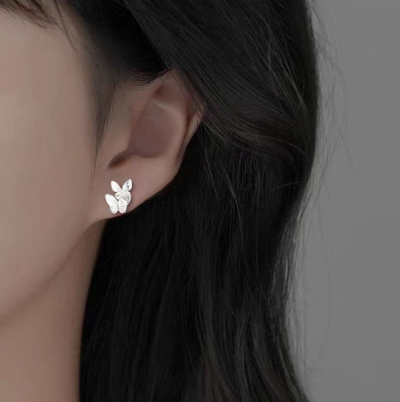 Damen Ohrstecker im eleganten Schmetterlingsdesign Shop Nory