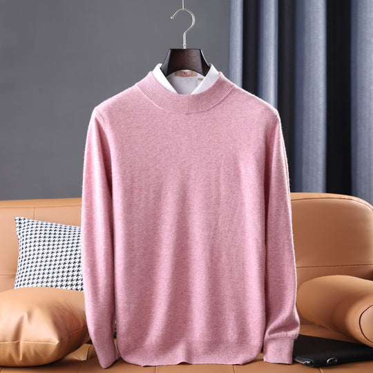 Herren Feiner Rollkragenpullover in schlanker Minimal‑Silhouette aus Woll‑Kaschmir‑Mix Shop Nory