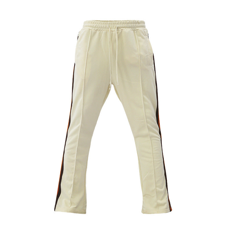 Herren Slim-Fit Jogginghose mit Tunnelzug, markanten Ziernähten & seitlichem Panel Shop Nory