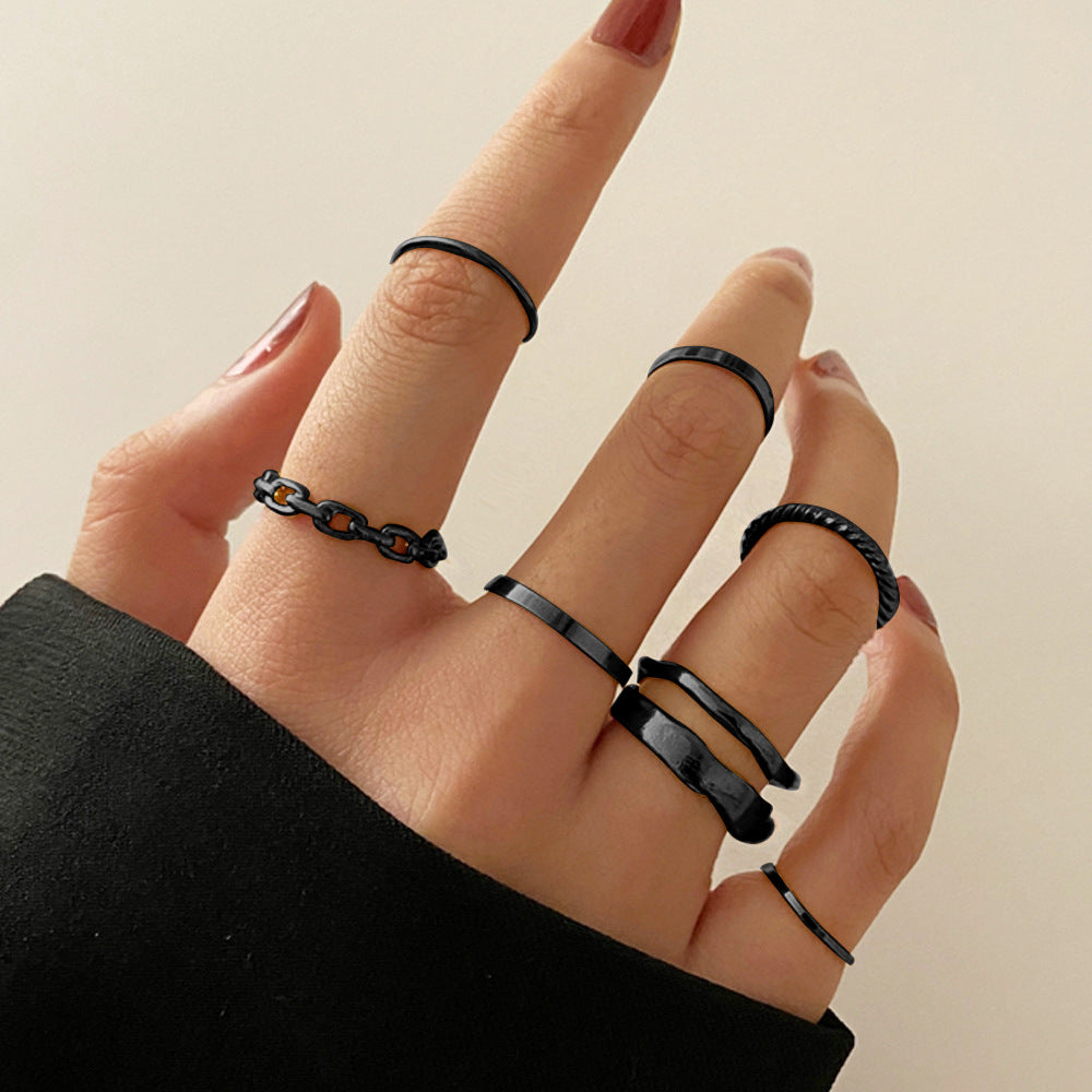 Damen Ring-Set mit kreativen und modernen Designs Shop Nory