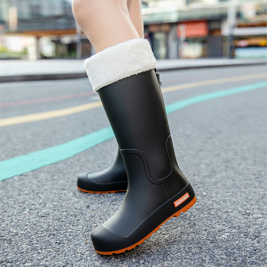 Herren Wasserdichte Vollgummi-Arbeitsstiefel mit verstärkter Zehenpartie und griffiger Profilsohle Shop Nory