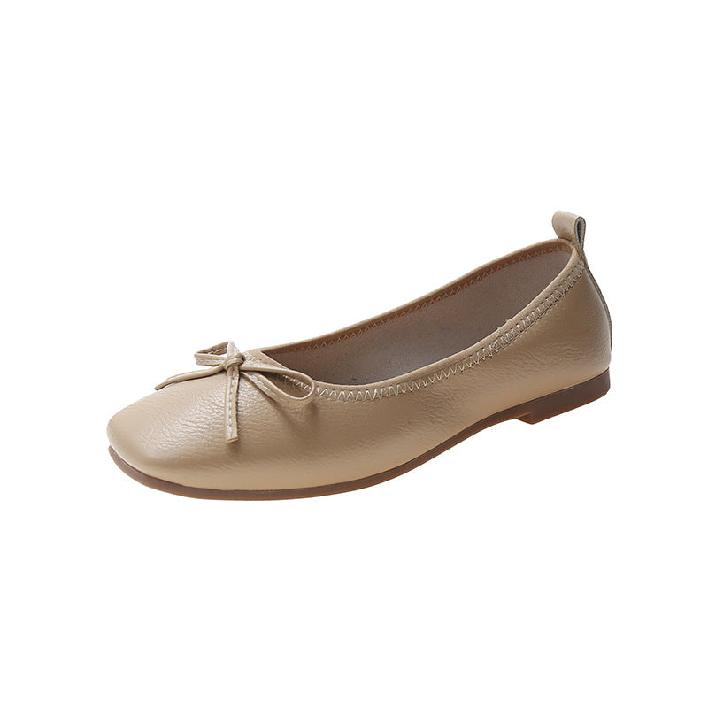 Damen Ballerinas mit süßem Schleifen-Design und komfortabler Sohle