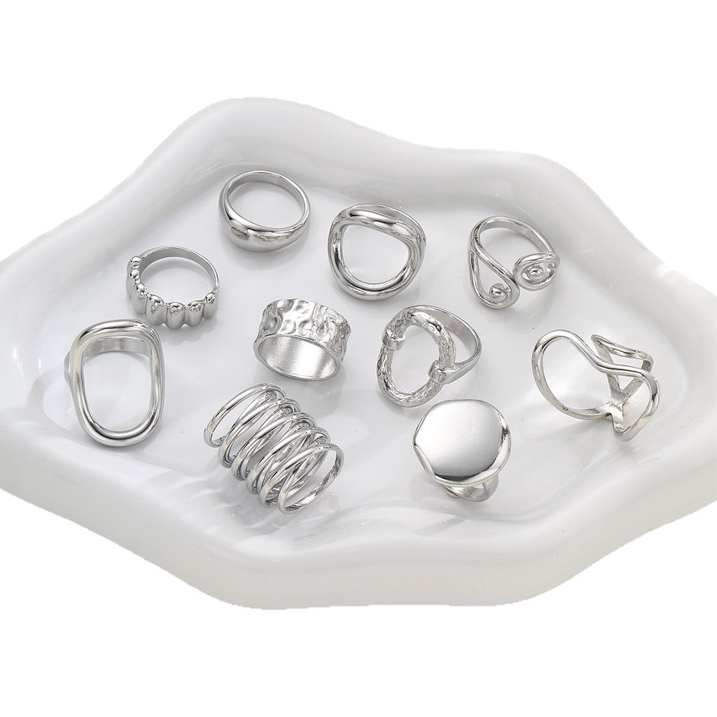 Damen trendige und kreative Ringe Kollektion Shop Nory
