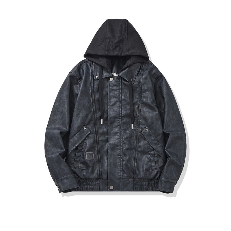 Herren Kapuzen-Canvasblouson im Boxy‑Cut mit Utility‑Details Shop Nory