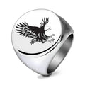 Herren Ring mit kunstvollem Adler-Motiv Shop Nory