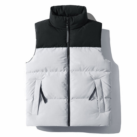 Herren Gesteppte Thermo‑Steppweste mit hohem Kragen und winddichter Schulterblende Shop Nory