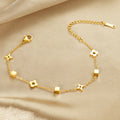 Damenschmuck Armband mit goldplattiertem Charme Kette Shop Nory