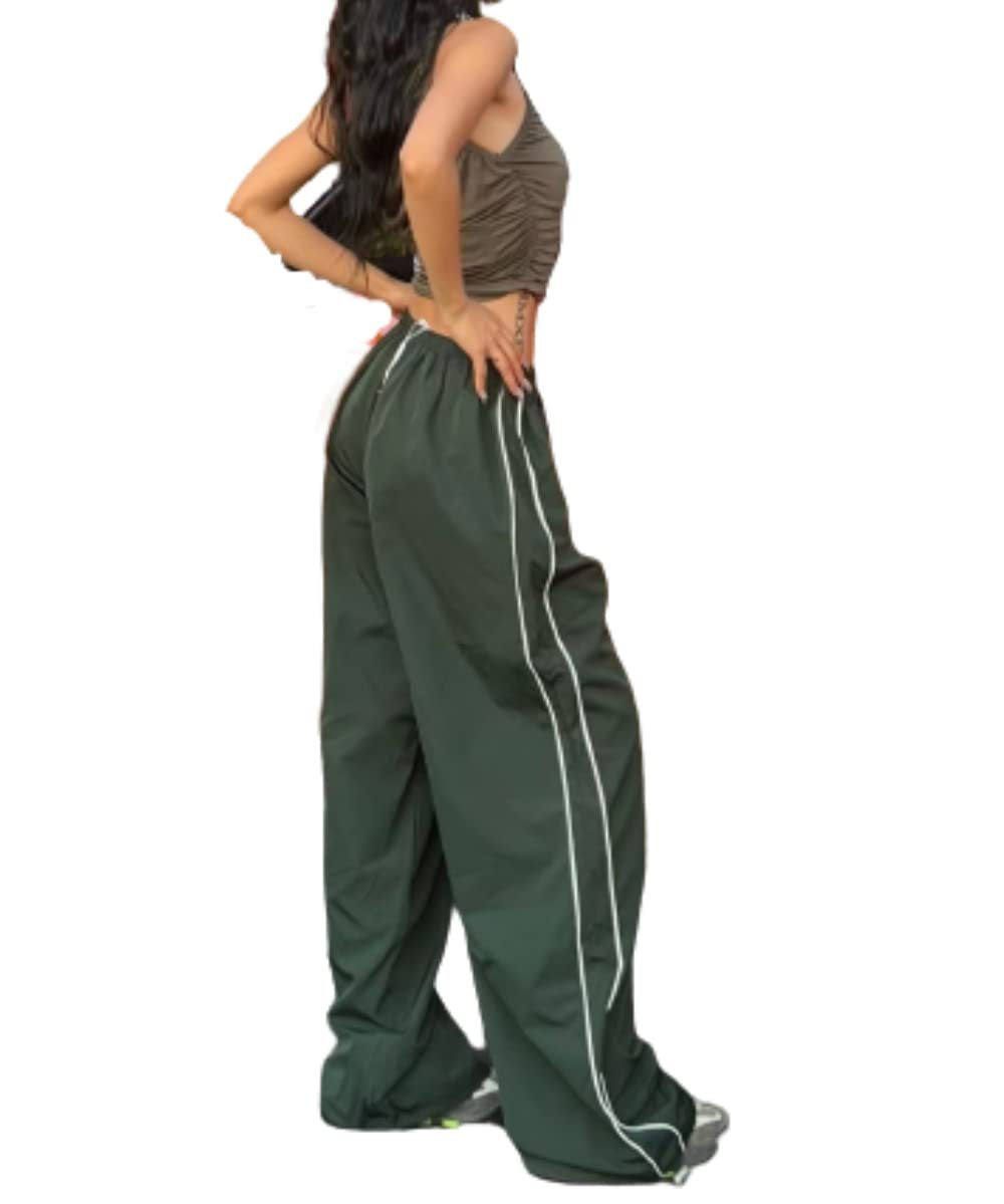 Damen Sportliche Hose mit weitem Schnitt und elastischem Bund