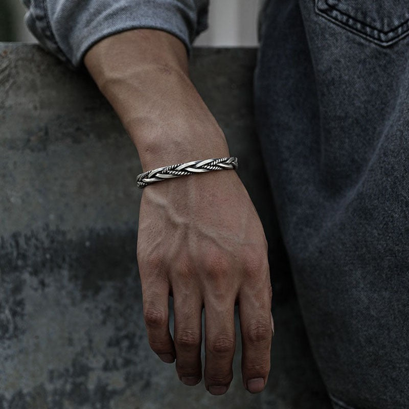 Damen Armreif im modernen Bambusdesign Shop Nory