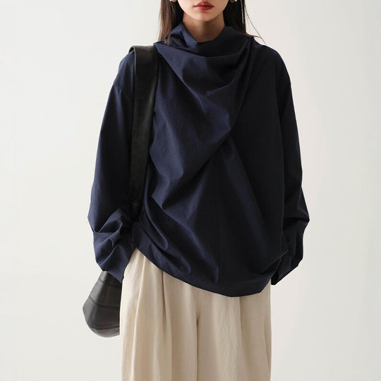 Damen Innovative Oversized Bluse Shop Nory